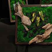 Tropical Moss Wall: Golden Canopy — Medium - image 3